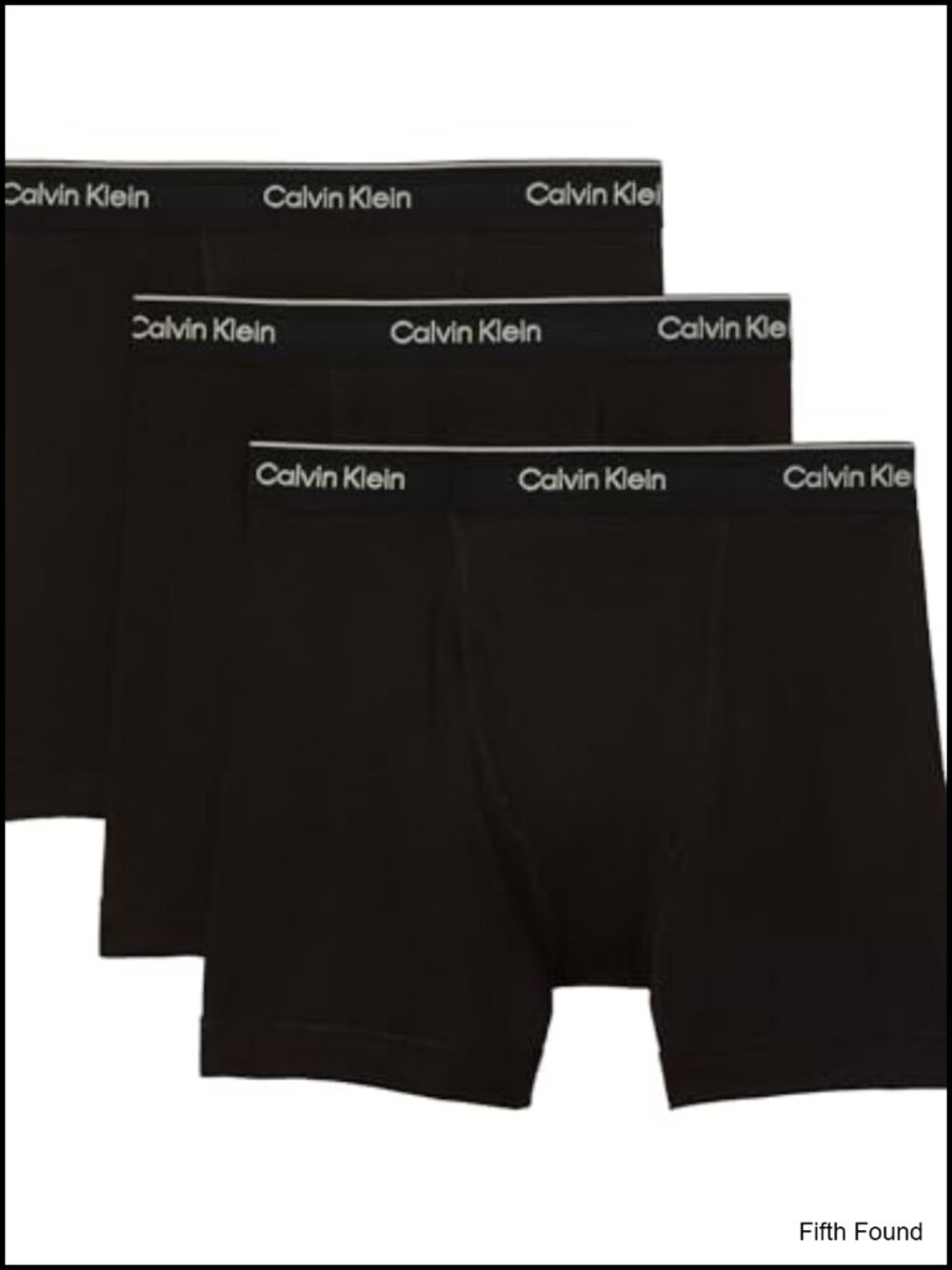 Calvin Klein Men's Cotton Boxer Briefs 3-Pack Mid-Rise X-Large